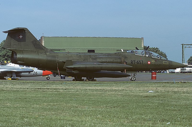 File:Lockheed CF-104D Starfighter Mk2, Denmark - Air Force AN1242274.jpg