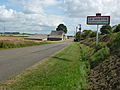 Entrée du hameau de la Hayette.