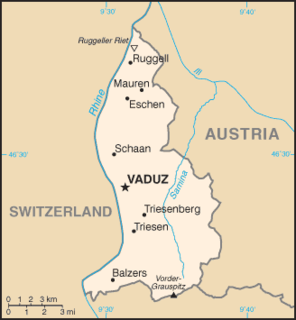Geography of Liechtenstein