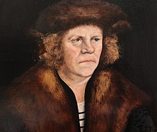 Ritratto di un uomo con berretto di pelliccia (1510 circa) dimensioni 29 x 31.5 cm - Gemäldegalerie, Berlin