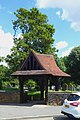 Late 19th-century lychgate of the Church of St Paulinus, Crayford. [457]