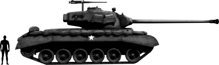 Keñveriadenn an Tank M26 Pershing gant ment un den.