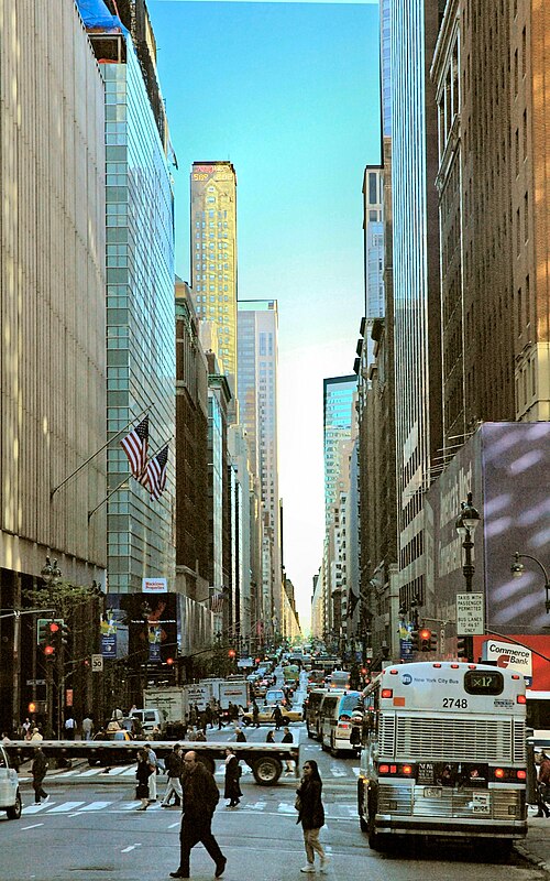 Looking north from 40th Street seen in 2005