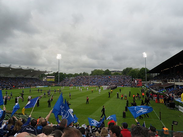 The RDS Arena before the 2010 Celtic League Final