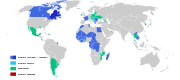 Map-Francophonie organisation fr.svg