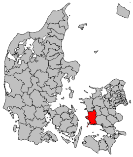 Slagelse Municipality is a municipality in Region Zealand on the west coast of the island of Zealand in Denmark. The municipality covers an area of 571 km². The municipality borders Kalundborg Municipality to the north, Sorø Municipality to the north-east, Næstved Municipality to the south-east and connects to Nyborg Municipality via the Great Belt Bridge.