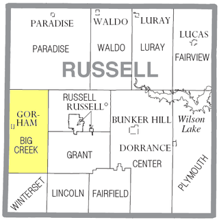 <span class="mw-page-title-main">Big Creek Township, Russell County, Kansas</span> Township in Kansas, United States