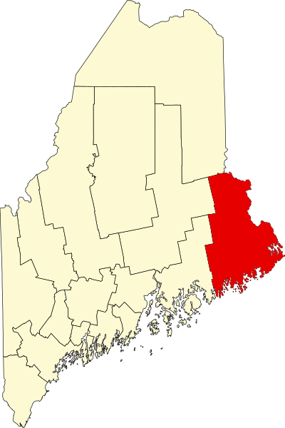 File:Map of Maine highlighting Washington County.svg