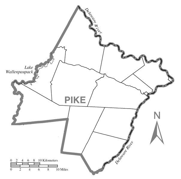 File:Map of Pike County, Pennsylvania No Text.png