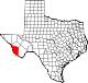 Map of Texas highlighting Presidio County.svg