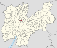 Localisation de Cavedago