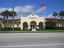 Fire Rescue Station 16 on Savanna Road serves Jensen Beach