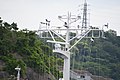 Mast of JS Hashidate(ASY-91) left front view at JMSDF Yokosuka Naval Base April 30, 2018.jpg