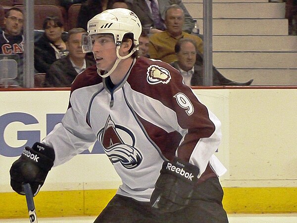 Duchene with the Avalanche in 2011.