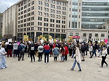 Protest in Indianapolis May 4, 2022 abortion protest in Indianapolis 04.jpg