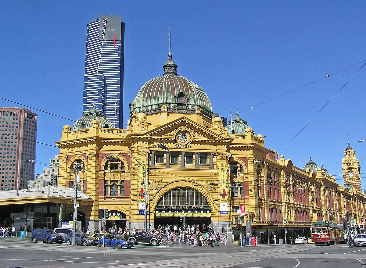 Flinders Street Station, Attraction, Melbourne, Victoria, Australia