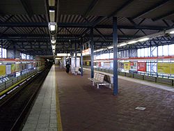 The station before renovations