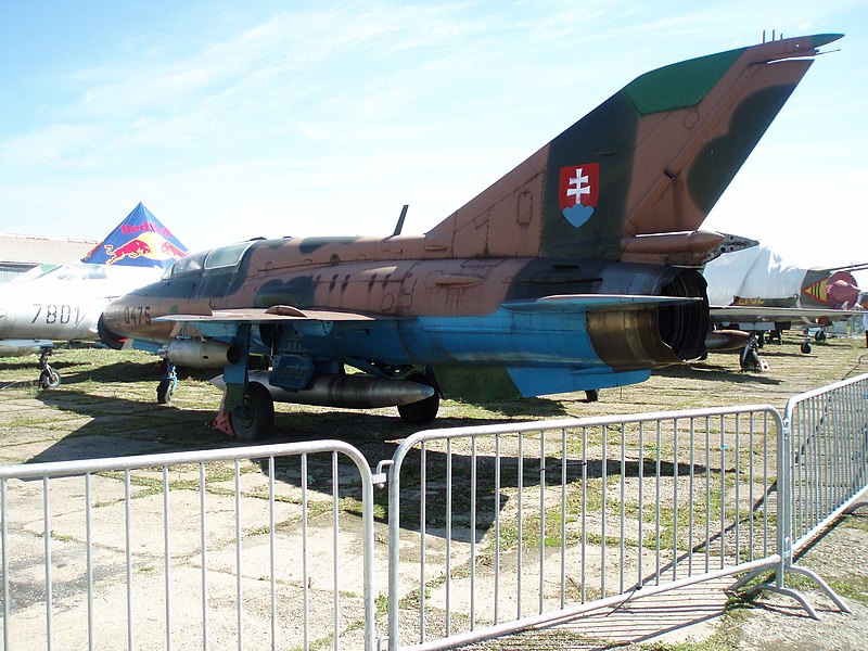 File:MiG-21 open-air display at the Museum of Aviation in Košice 08.jpg