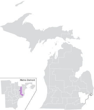 <span class="mw-page-title-main">Michigan's 10th Senate district</span> American legislative district