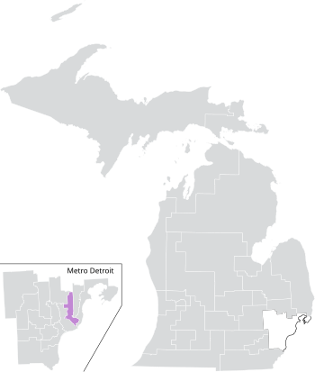 Michigan Senate District 10 (2022).svg