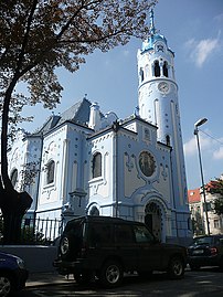 Lechner Ödön pozsonyi Kék temploma