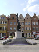 Memorial to Polish soldiers, main market square