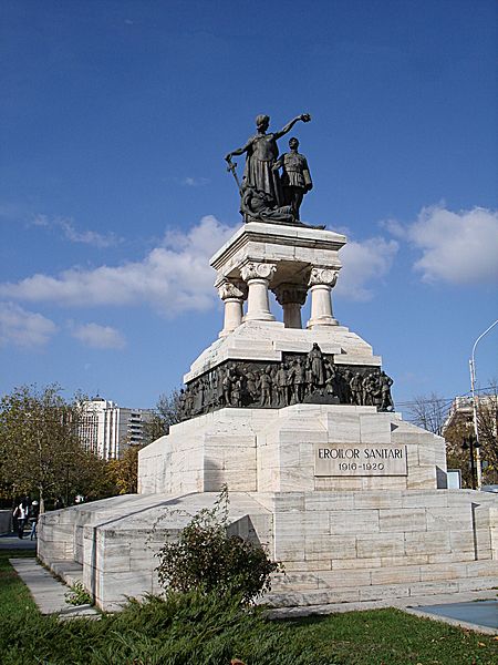 File:Monumentul Eroilor Sanitari din Bucuresti.jpg