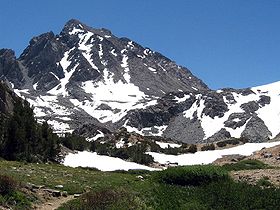 Vue du mont Agassiz en juillet 2010.
