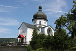 English: Church in Myczkowce. Polski: Kościół we wsi Myczkowce.