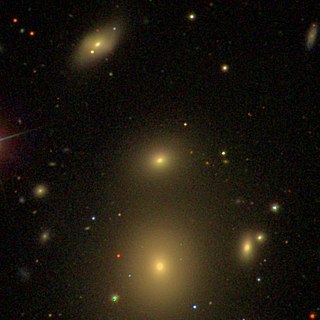 NGC 3841 Elliptical or lenticular galaxy in the constellation Leo