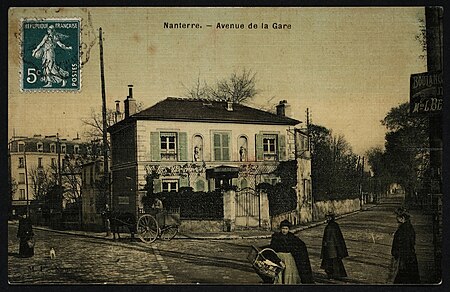 Nanterre.Avenue de la Gare