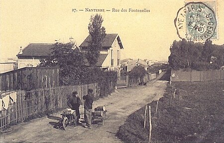 Nanterre.Rue des Fontenelles