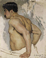 Портрет на Кузнецов от Виктор Васнецов (1884)