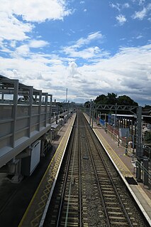 Northumberland Park railway station National Rail station in London, England