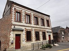 Ang Town Hall of Nouvion-et-catillon
