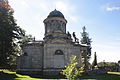 Pohled ze severovýchodu na Klingerovo mauzoleum na hřbitově v Novém Městě pod Smrkem. Template:Cultural Heritage Czech Republic Template:Wiki Loves Monuments 2012