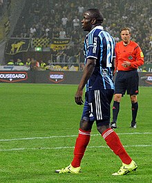 Nyasha Mushekwi has played 21 Allsvenskan matches for Djurgarden. Nyasha Mushekwi.jpg