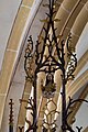 English: Detail of the north side altar of the chapel of Schloss Blutenburg. Deutsch: Detail des nördlichen Seitenaltars der Schlosskapelle Blutenburg.