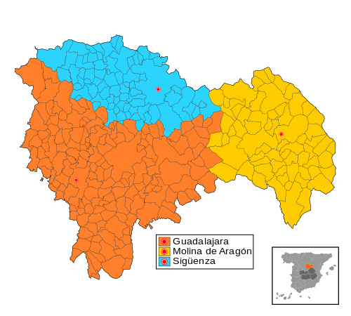 File:Partidos Judiciales de Guadalajara (con municipios).svg