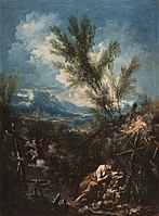 Penitent St. Mary Magdalene in a Landscape label QS:Len,"Penitent St. Mary Magdalene in a Landscape" label QS:Lnl,"De boetvaardige Maria Magdalena in een landschap" . Etwa 1710 date QS:P,+1710-00-00T00:00:00Z/9,P1480,Q5727902 . Öl auf Leinwand medium QS:P186,Q296955;P186,Q12321255,P518,Q861259 . 96 × 70,5 cm. Prag, Národní galerie Praha.