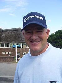 Golfer Peter Baker