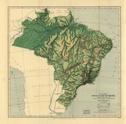 Physical map of Brazil. LOC 2003627071.tif