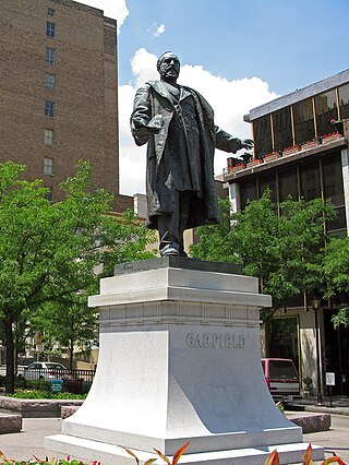 <span class="mw-page-title-main">Statue of James A. Garfield (Cincinnati)</span> Public monument by Charles Henry Niehaus