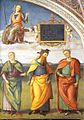 Pietro Perugino - Famous Men of Antiquity (detail) - WGA17233.jpg