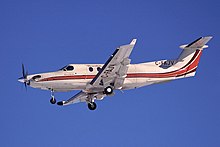 Un Pilatus PC-12-45 di Bearskin Airlines.