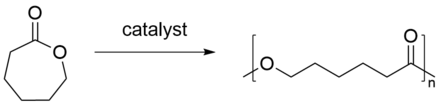 Polymerace polykaprolaktonu z ε-kaprolaktonu otevírající kruh