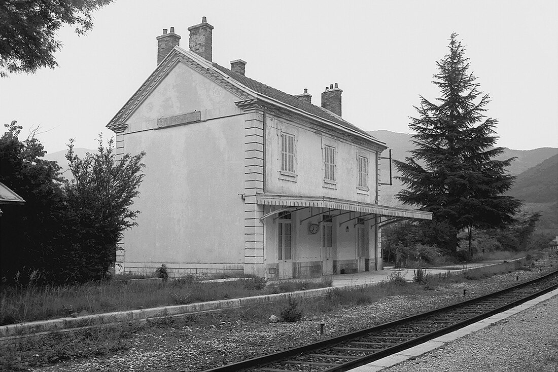 Gare de Pontaix - Sainte-Croix