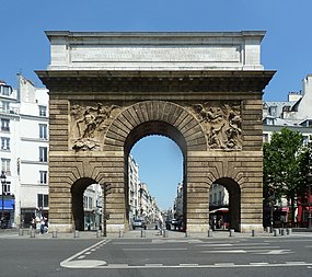 Porte Saint-Martin, Paris 8 June 2014.jpg