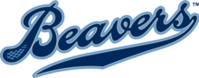 Portland Beavers wordmark logo 2008-10.png