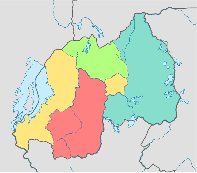 File:Provinces of Rwanda.svg